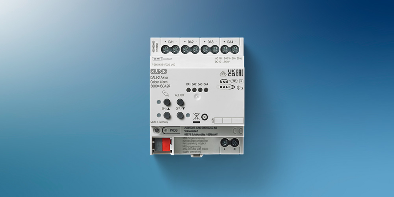 KNX DALI 2 Gateway Colour bei AG Elektrotechnik GmbH in Frammersbach